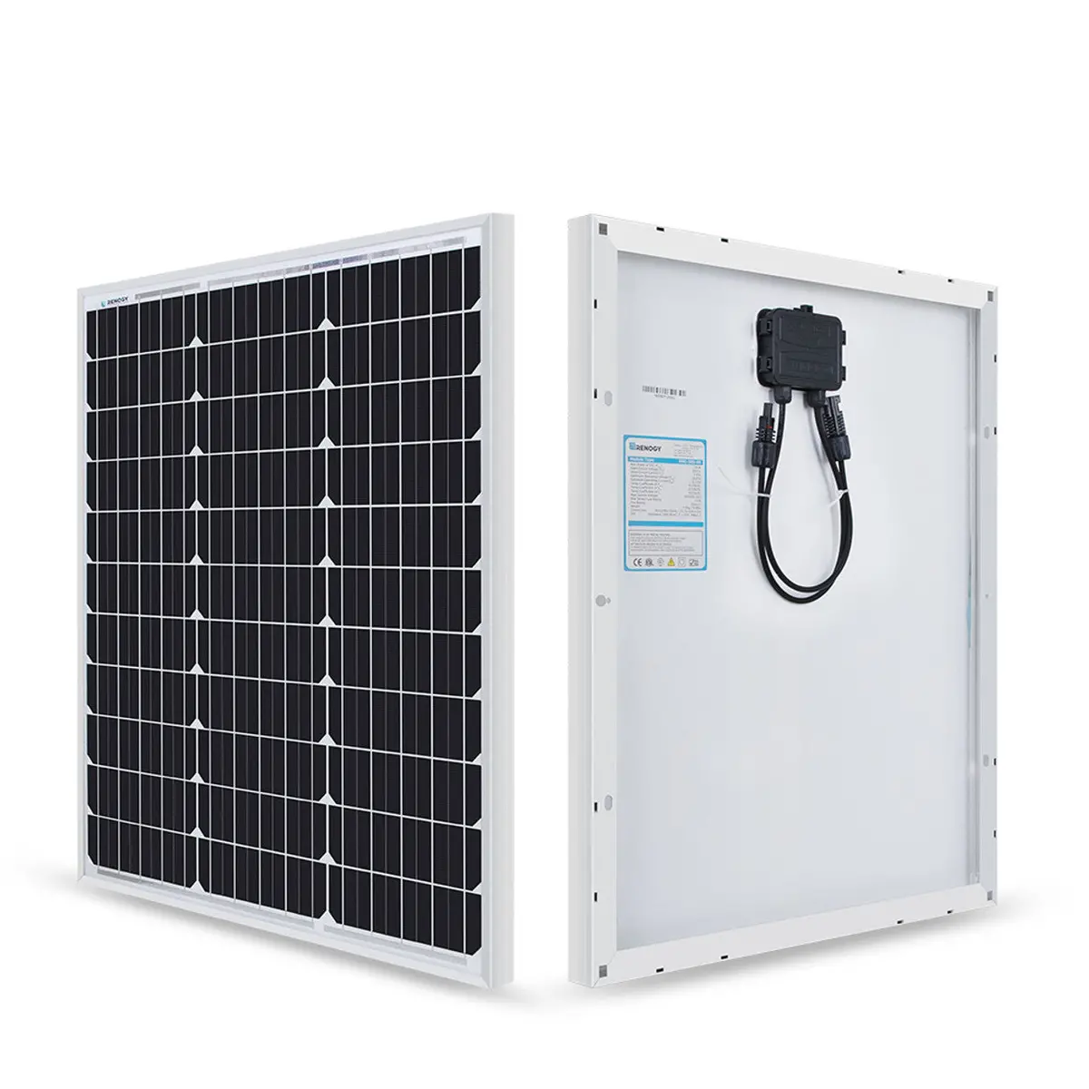 Renogy 12Volt 50W Rigid Solar Panel 1