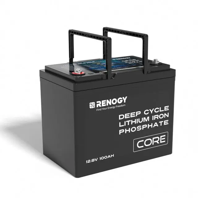 Renogy Core Series 12Volt 100Ah Lithium Iron Phosphate Battery 1