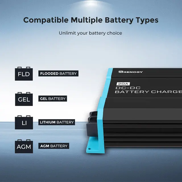 Renogy 12V 20A Dc-Dc Battery Charger 2