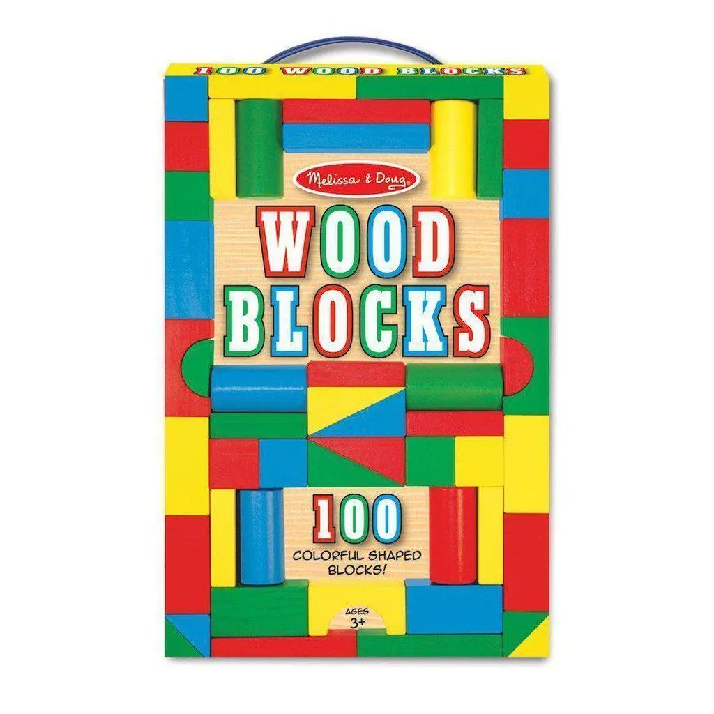 100 Wood Blocks Set 1