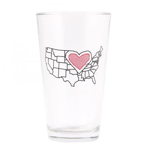 Heartland Pint Glass 1