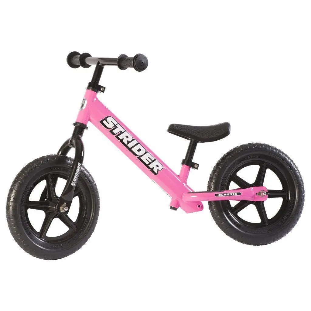 12 Classic Balance Bike - Pink 1