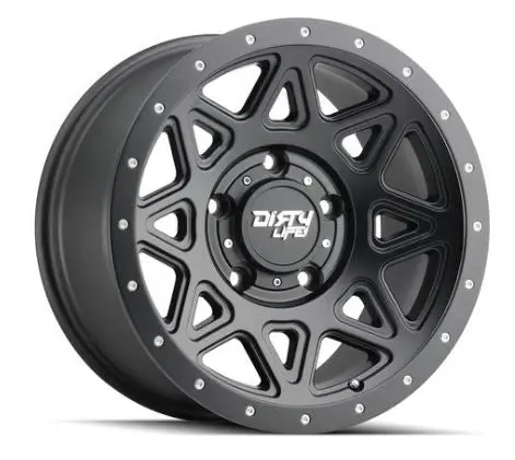 Dirty Life 18X9 20P 6X114.3 Cb66.1 Theory Matte Black Dnr 1