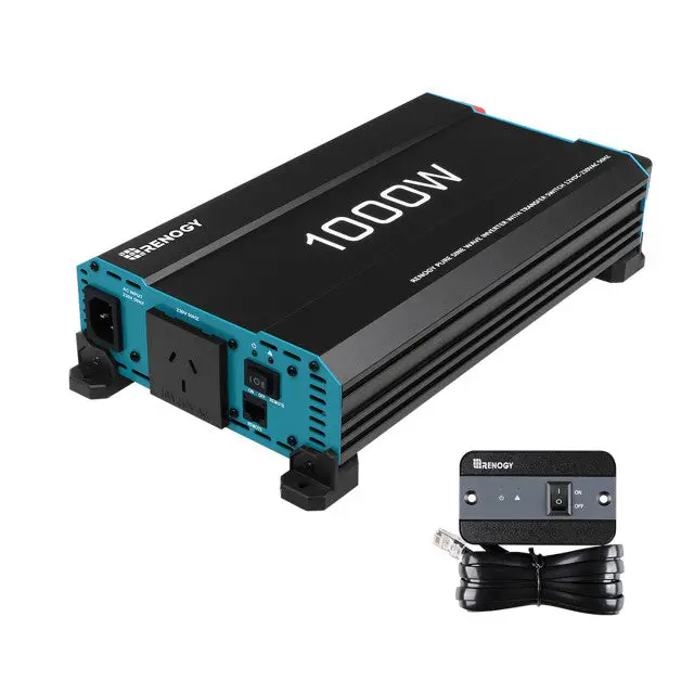 Renogy 1000W 12V To 230V/240V Pure Sine Wave Inverter (With Ups) 1