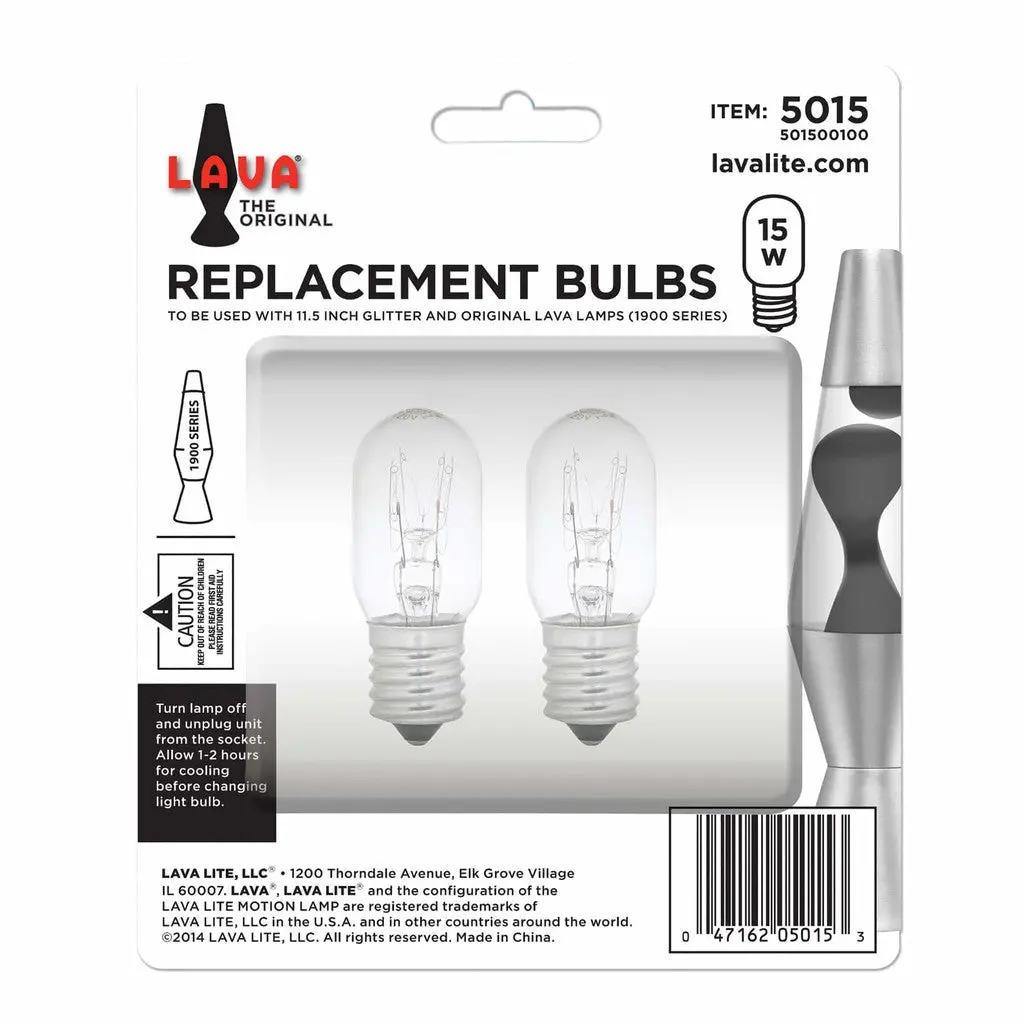 15 Watt Bulb 2Pk Lava Lamp 1