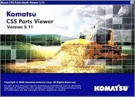 Komatsu Css Viewer 5.11 Europe Parts Catalog Epc -All Parts Manuals For All Models & Serials 2022 1