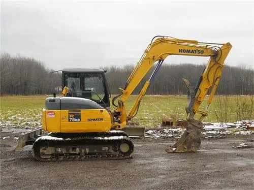 Komatsu Pc78mr-6 Mini Excavator Official Workshop Service Repair Technical Manual 1
