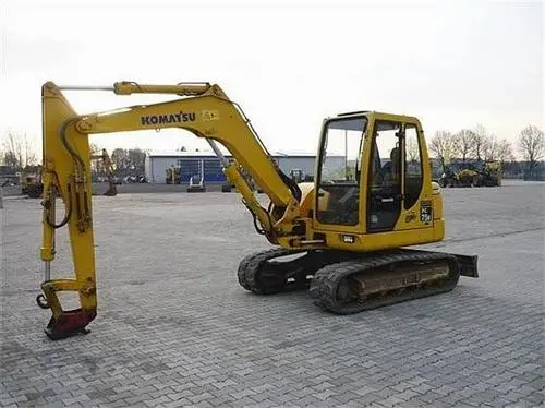 Komatsu Pc75r-2 Hydraulic Excavator Official Workshop Service Repair Technical Manual 1
