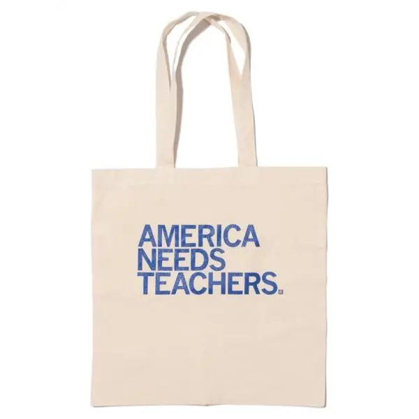 America Needs Teachers Tote Bag 1