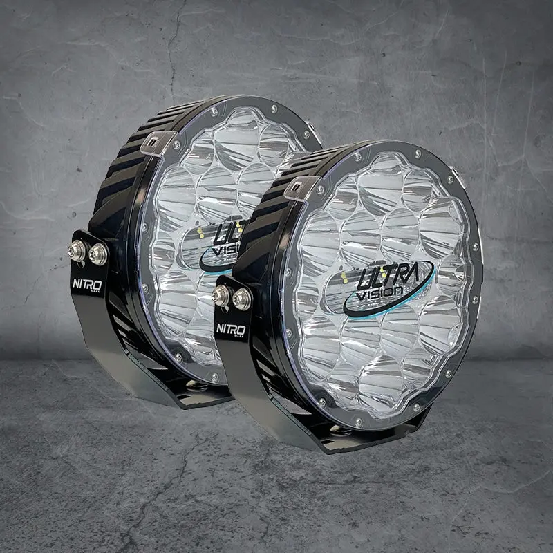 Ultra Vision Nitro 180 Maxx Led Driving Light (Pair) 1
