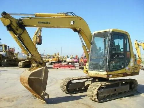 Komatsu Pc60-7 Hydraulic Excavator Official Workshop Service Repair Technical Manual 1