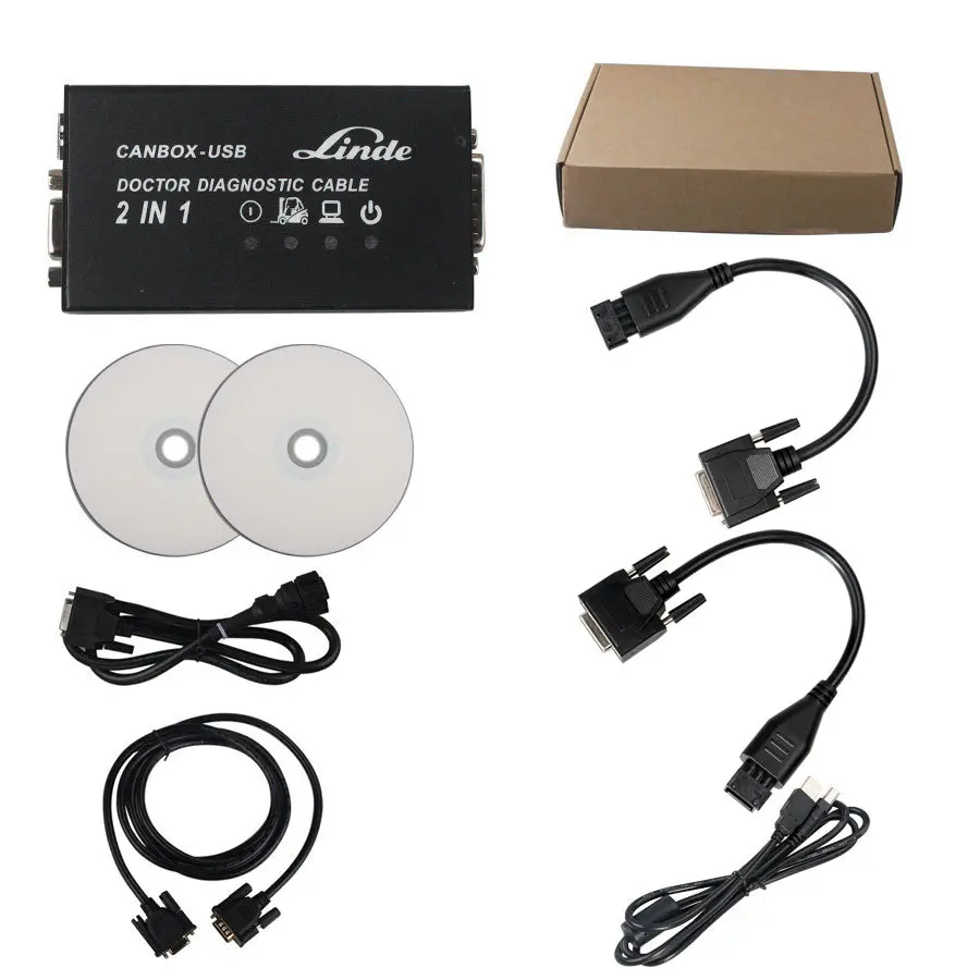 Linde Canbox And Doctor Diagnostic Cable 2 In 1 Kit Version 2016 1