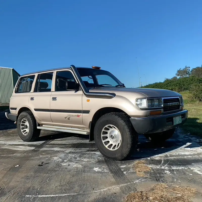 Toyota 80 Series Landcruiser Stainless Snorkel 1