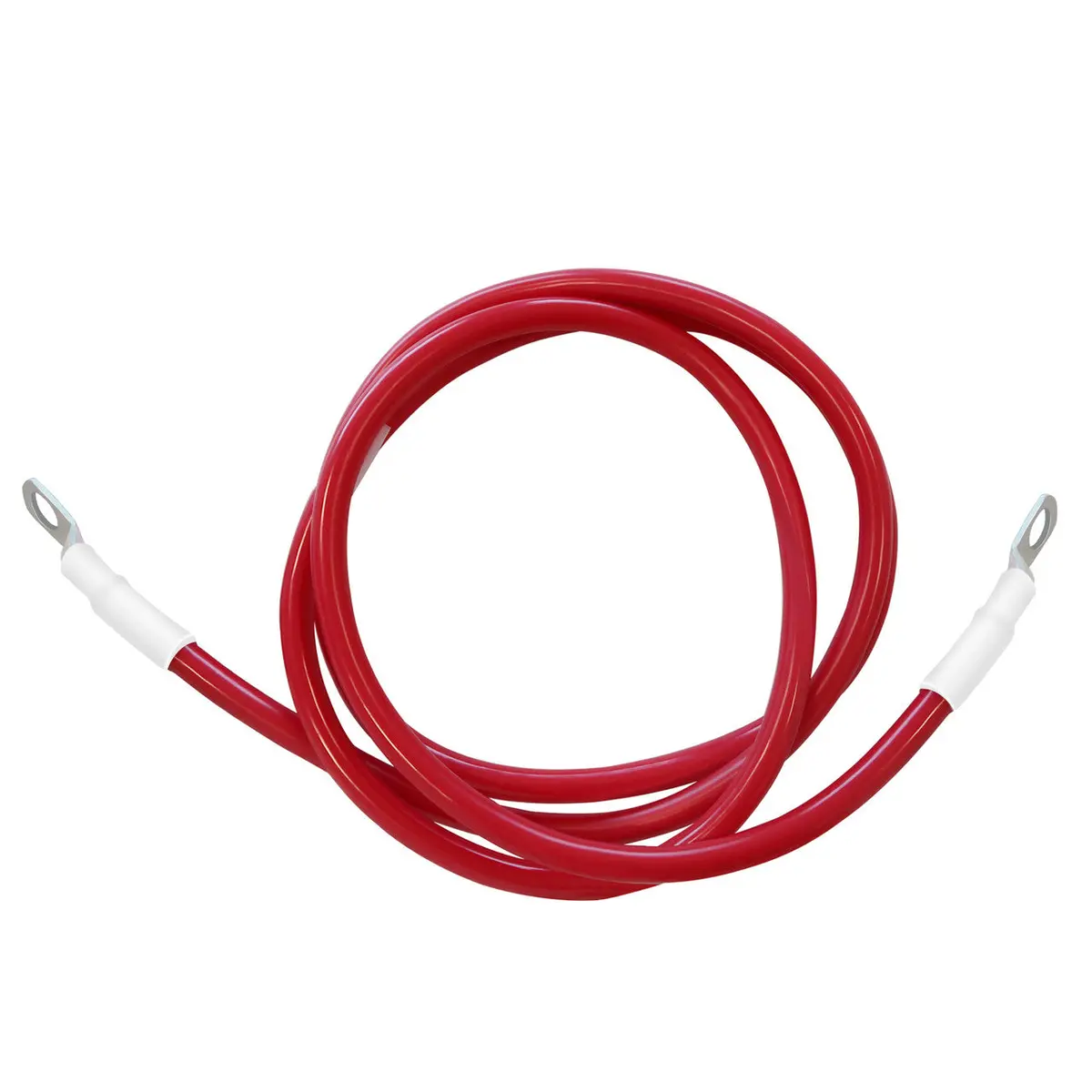 Renogy Anl Fuse Cable With Double Ring Terminals 5Ft 6Awg For 5/16 In Lugs 1