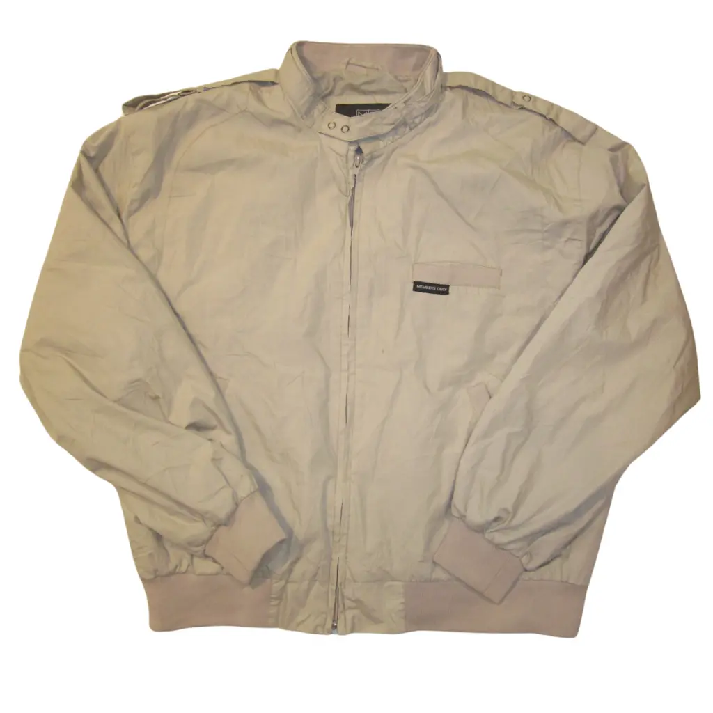 Members Only Vintage Jacket - Beige 1