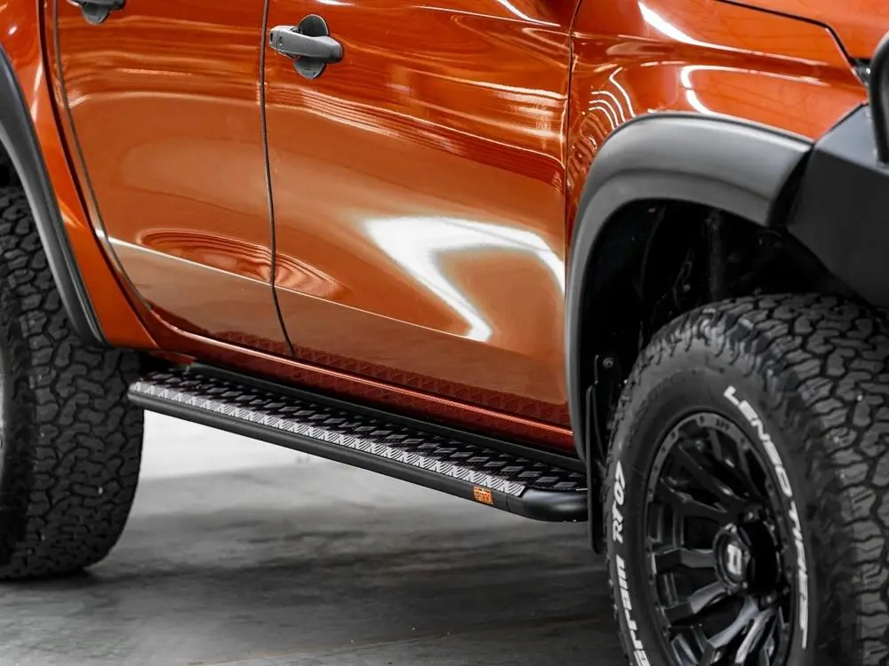 Side Step (Can Use For Rails, Black) For Mitsubishi Triton Mr (11/2018 To 12/2023) 1