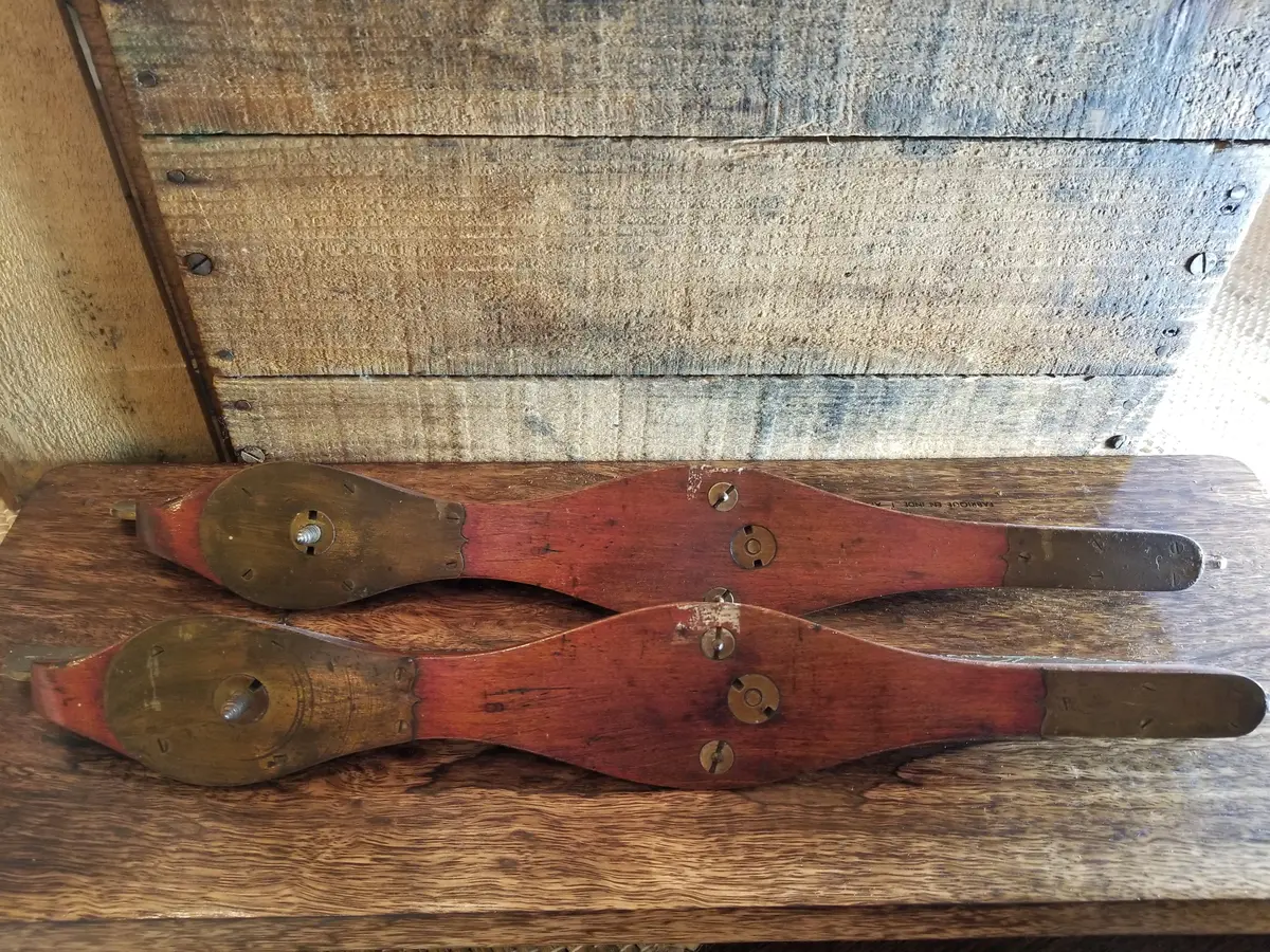 Vintage Donoghue (By Union Hardware) Racing Ice Skates 1