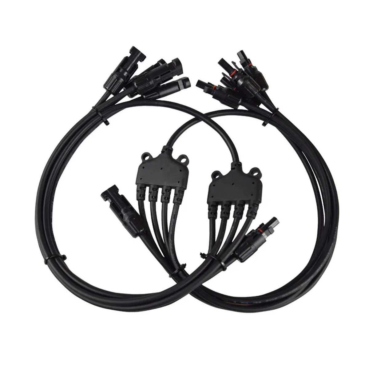 Renogy 4 To 1 Solar Branch Connectors Mmmmf+Ffffm Pair 1