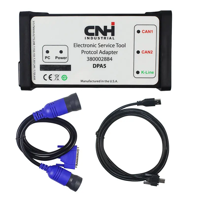 New Holland Case Diagnostic Kit 2026 - Oem Cnh Est Dpa 5 Diesel Engine Electronic Service Tool Adapter 380002884 1