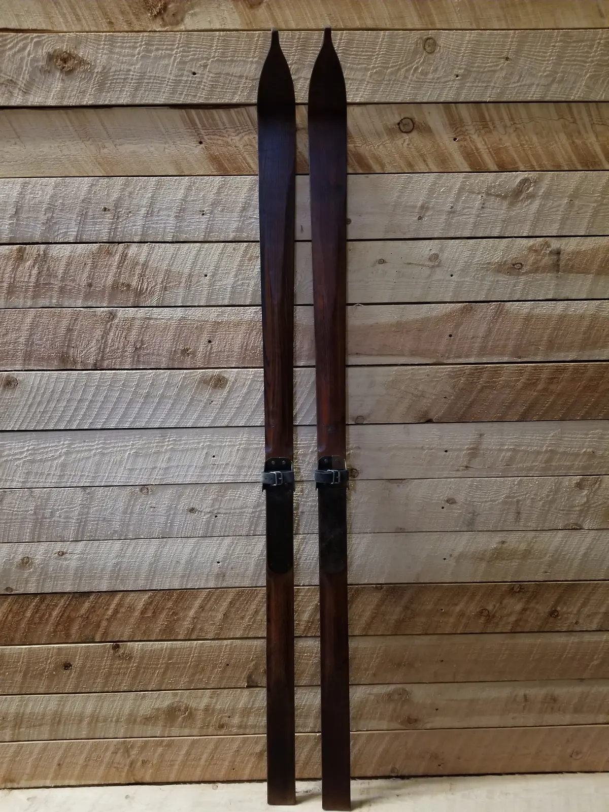 Wood Downhill Skis - New - Great For Decorating / Ski Projects 1