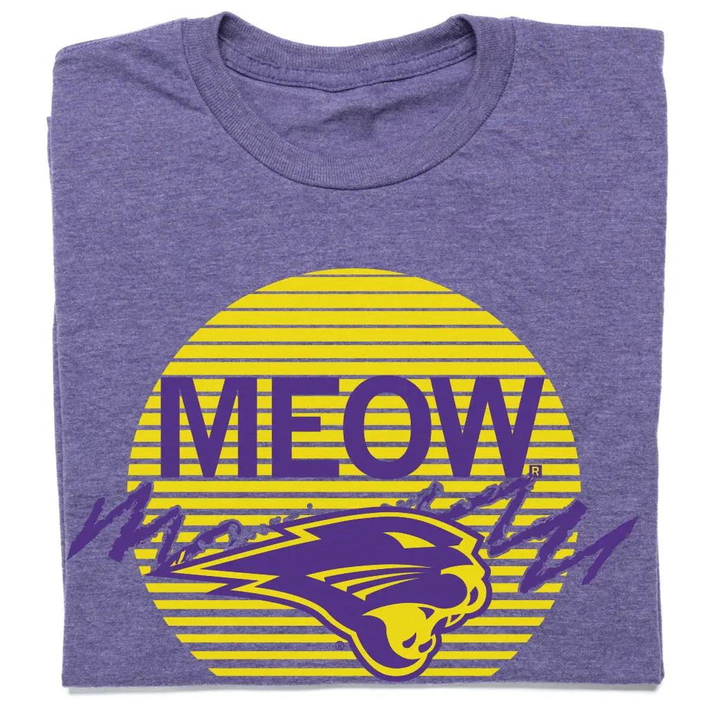 Panthers Meow Sunset Purple 1