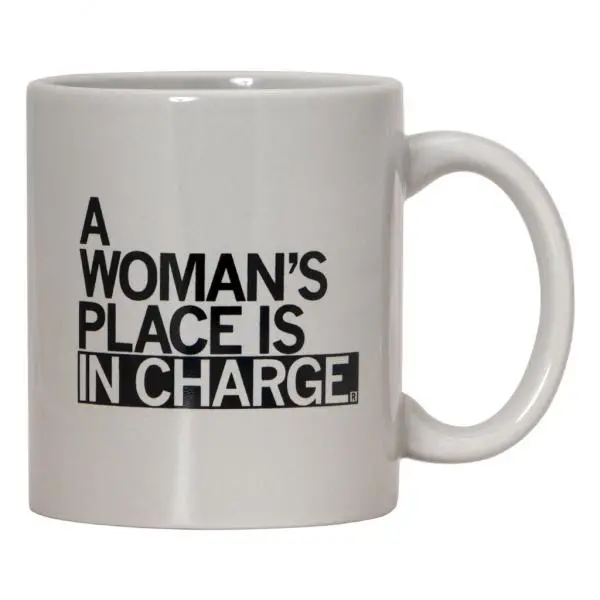 Woman's Place In Charge Mug 1