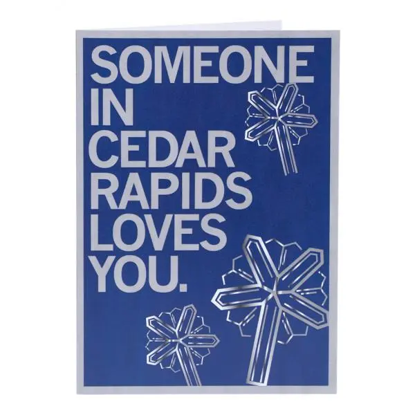 Someone Loves You Cr Greeting Card 1