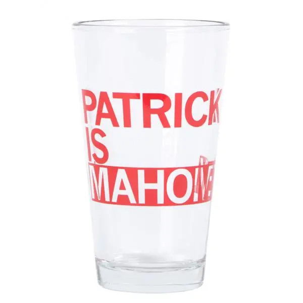 Patrick Is Mahomey Pint Glass 1