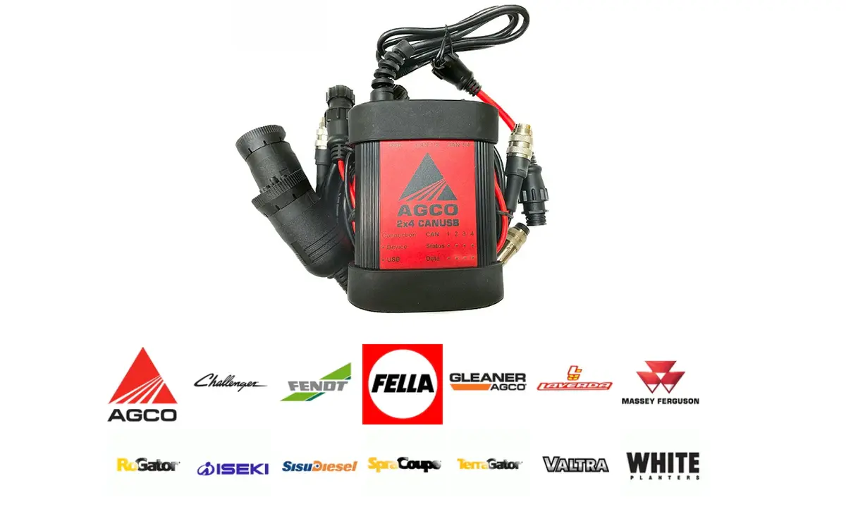 Agco  Fendt  Massey Ferguson - Diagnostic Tool Kit (Canusb) - With Latest Electronic Diagnostic Tool (Edt) & Fendias 2026 1