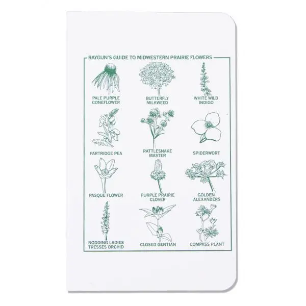 Midwestern Prairie Flowers Notebook 1