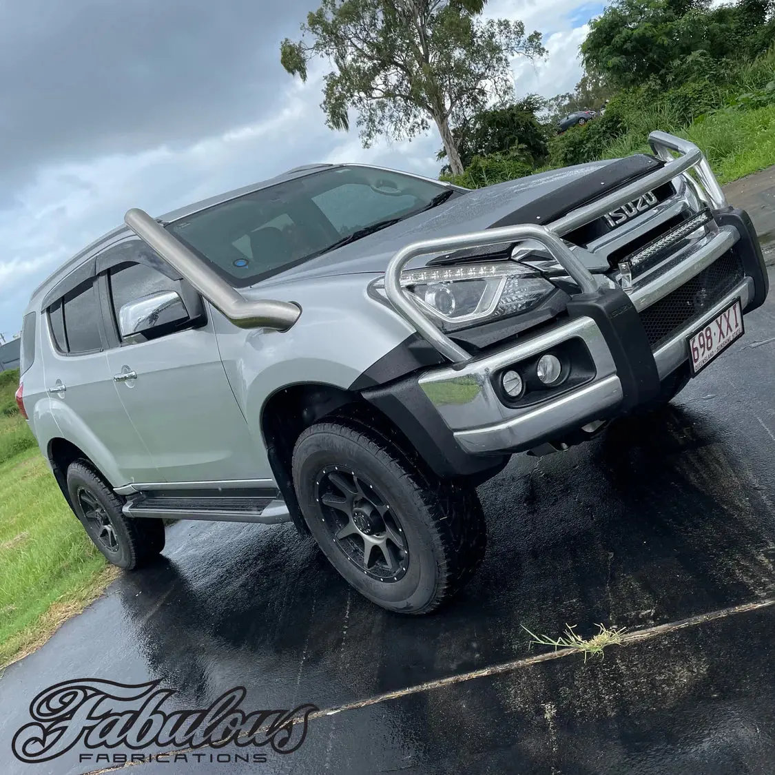 Isuzu Mux 2012-2020 Stainless Snorkel (Short And Mid Entry) 2