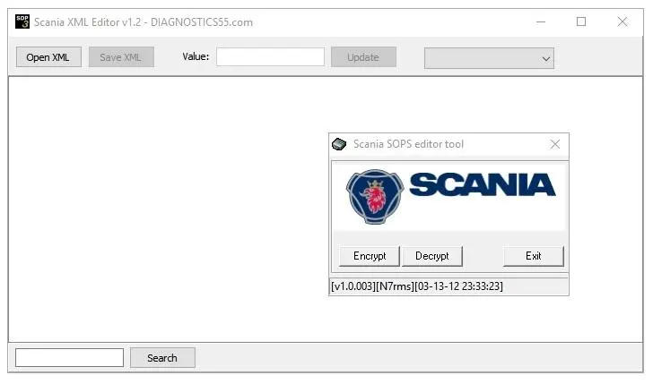 Scaniia Sops File Encryptor/Decryptor + Xml Editor Best & Latest Version ! 1