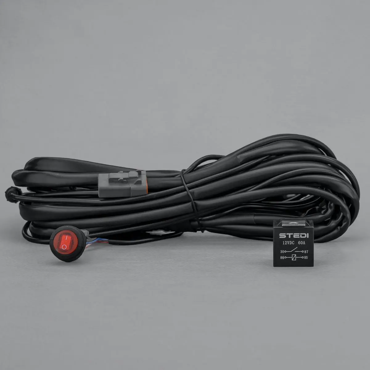 Stedi - Single Connector Plug & Play Smart Harness™ High Beam Driving Light Wiring 1