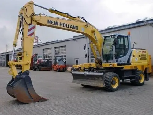 New Holland We190 We210 We210 Industrial We230 We230 Industrial Wheeled Excavators Official Workshop Service Repair Technical Manual 1