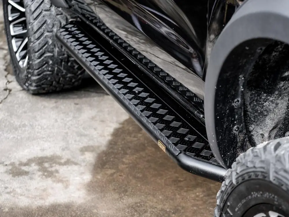 Piak Side Step (Can Use For Rails, Black) For Ford Everest (7/2015 To 5/2021) 1