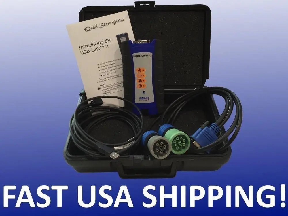 Universal Heavy Duty Diagnostic Kit 2020 With Genuine Nexiq Usb Link 2- And 3 Software Choose From List 1