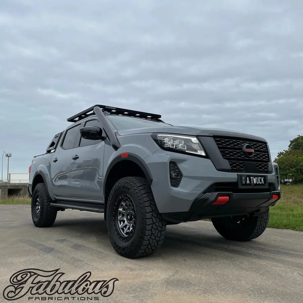Nissan Navara Np300/D23 Short Entry Stainless Snorkel And Alloy Airbox Kit 1