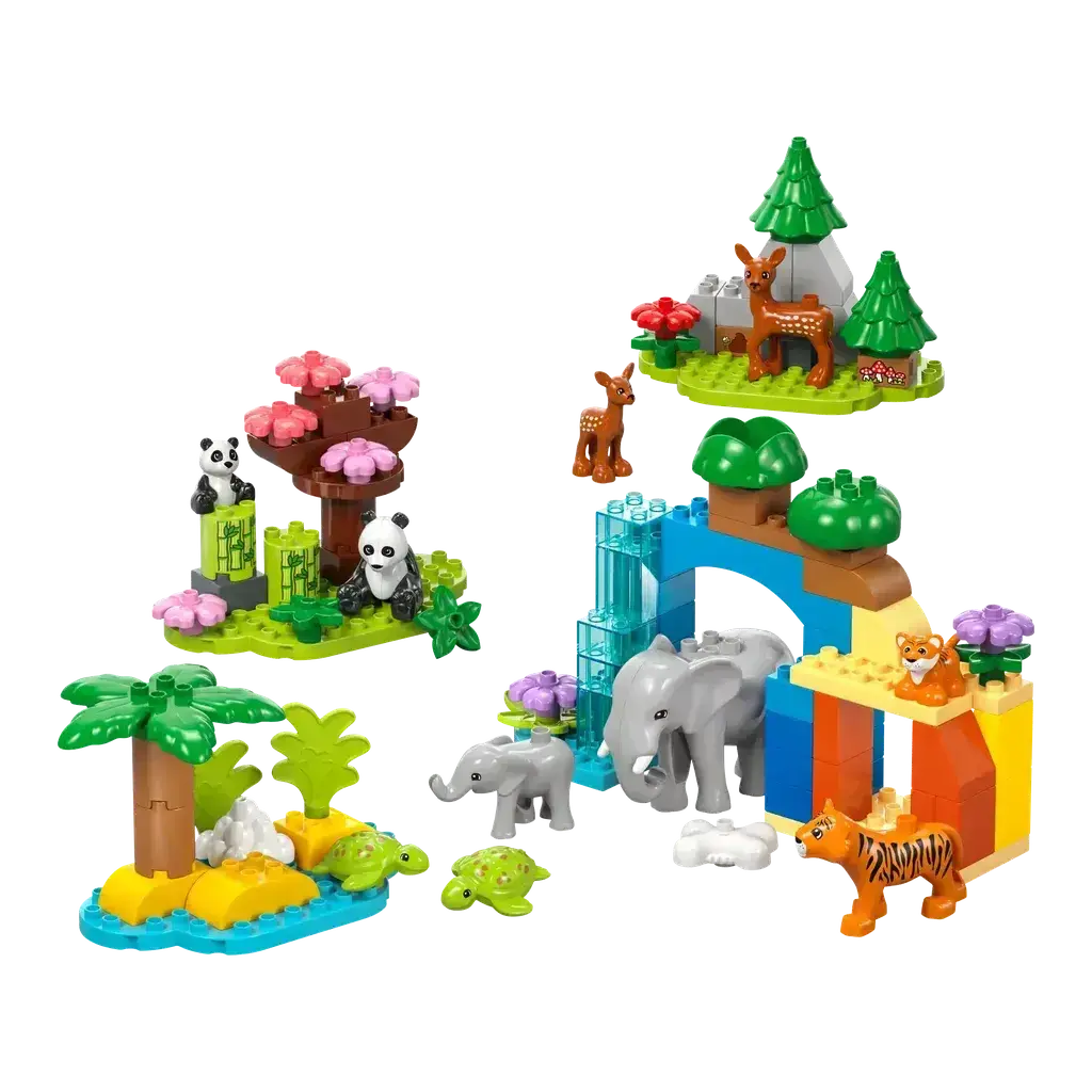 3-In-1 Wild Animals Families 1