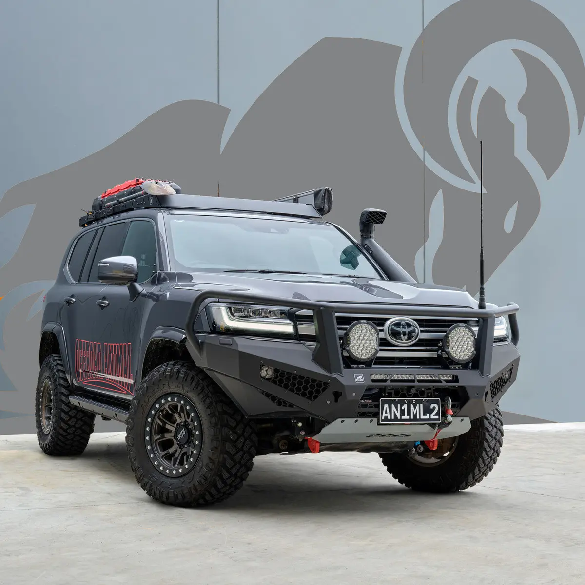 Offroad Animal Toro Bull Bar, Suitable For Toyota Land Cruiser 300 Series, 2021 On 1