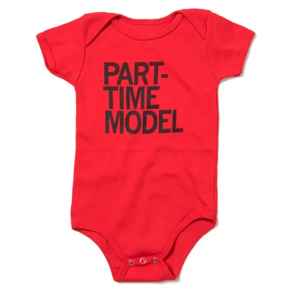 Part-Time Model Onesie 1