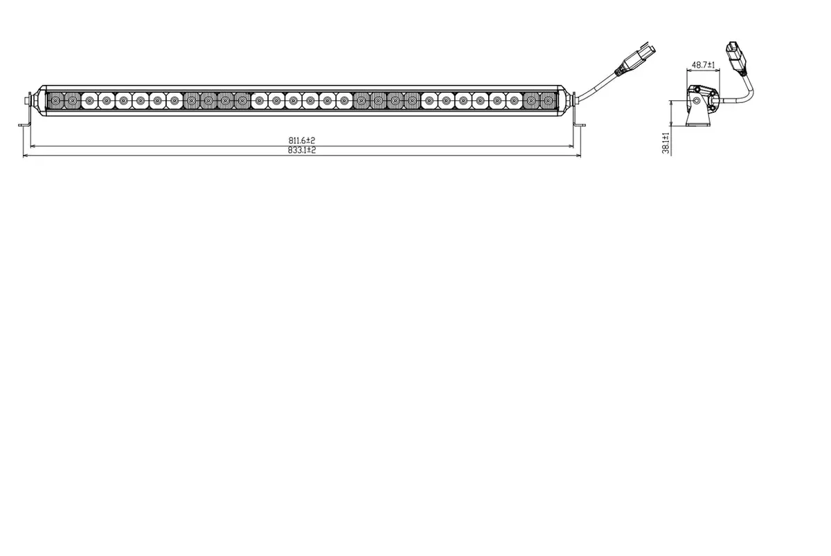 Offroad Animal Slim 32" Led Light Bar 1