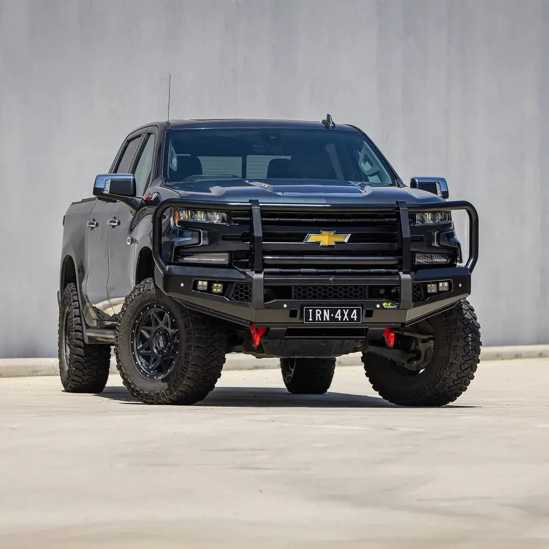 Ironman 4X4 Apex Bull Bar Kit (Inc. Recovery Points, Amber Cubes, Led Indicator & Parker And Patch Loom) For Silverado 1500 2019+ 1