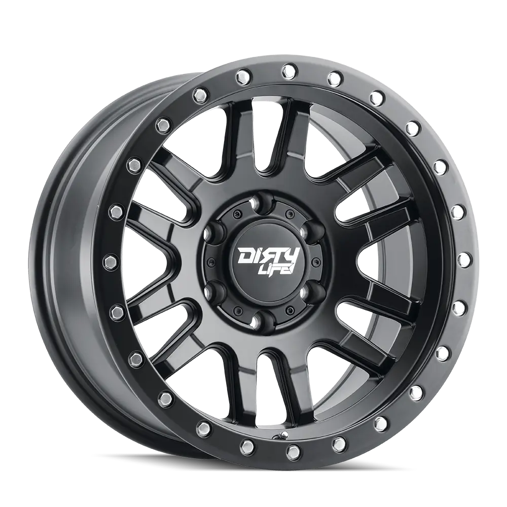 Dirty Life 17X9 10P 6X139.7 Cb106.2 Canyon Pro Matte Black 1