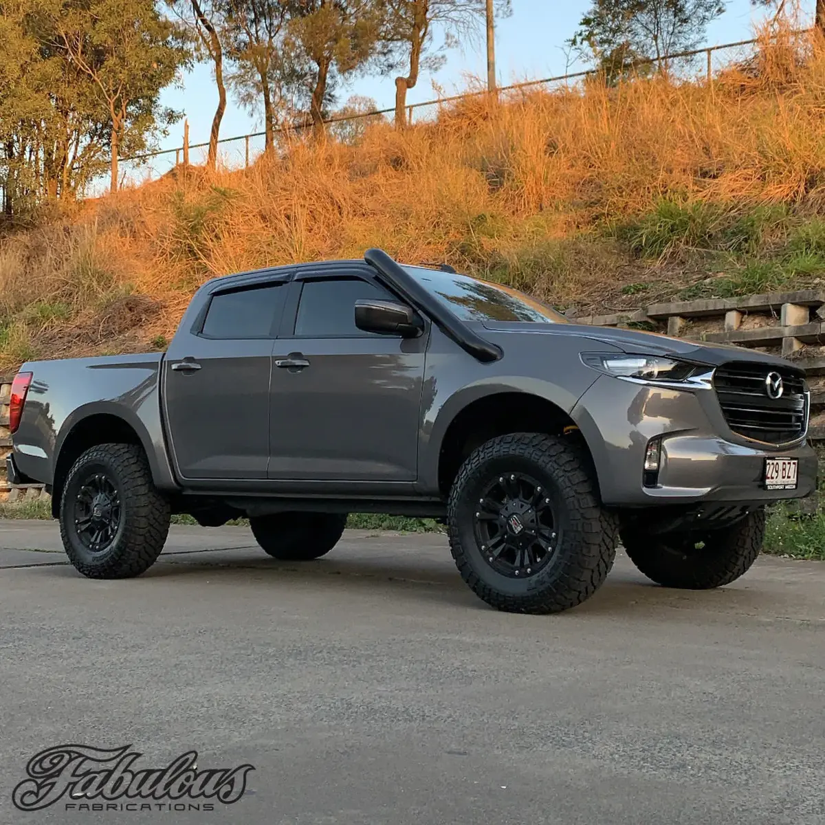 Fabulous Fabrications Stainless Snorkel (Short & Mid Entry) For Mazda Bt50 2020 Onwards 1