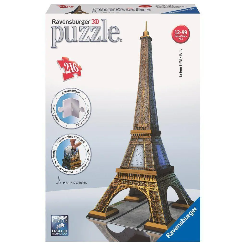 3D Puzzle - Eiffel Tower 1