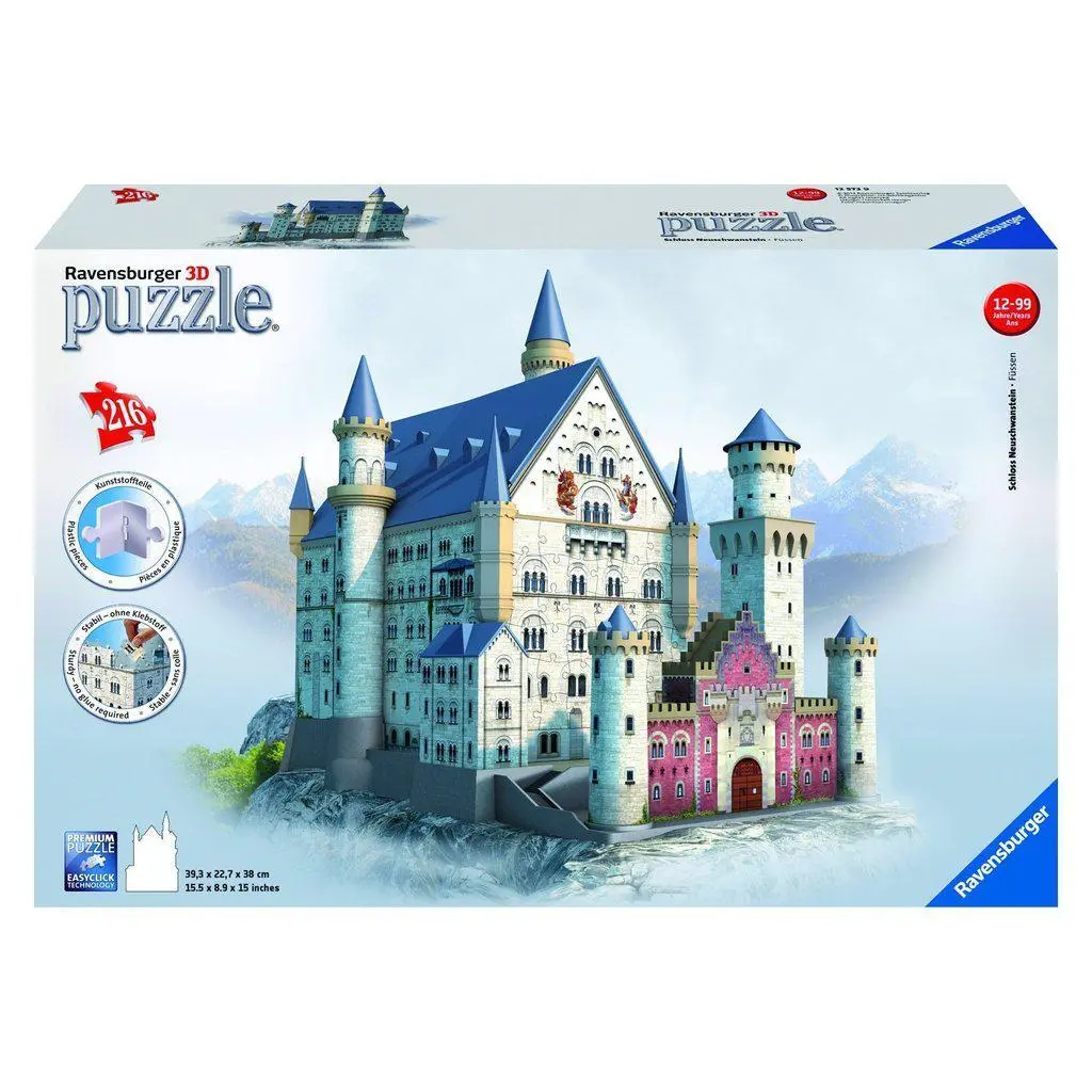 3D Puzzle - Neuschwanstein Castle 1