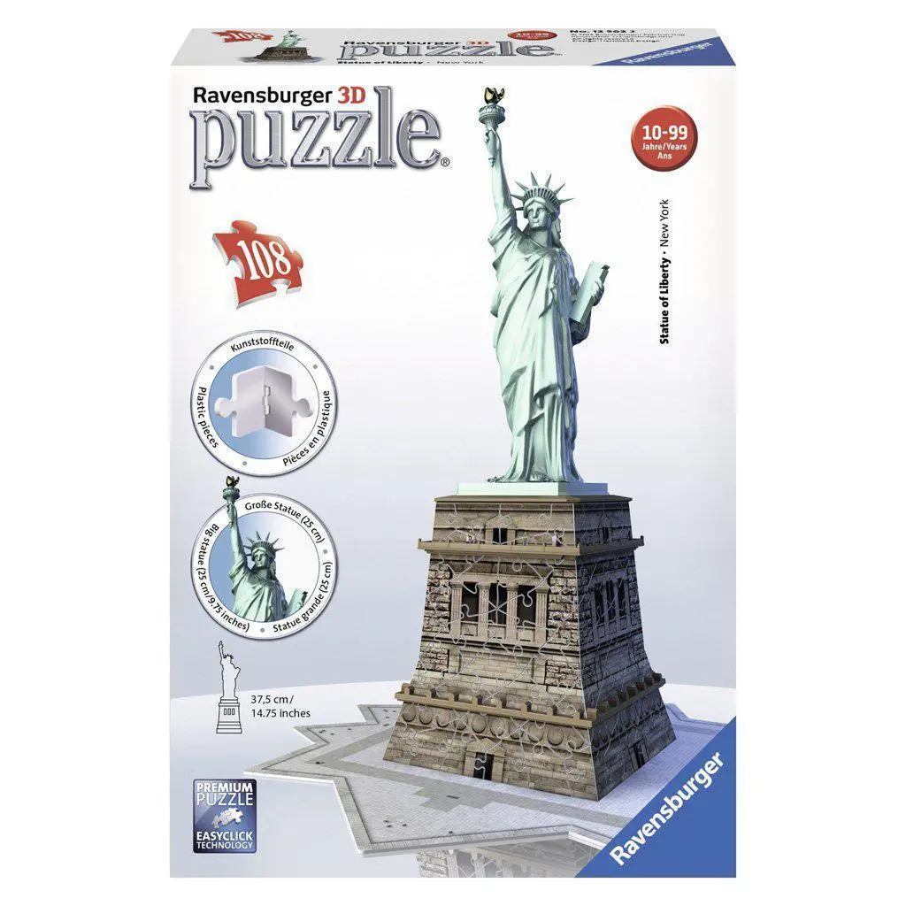 3D Puzzle - Statue Of Liberty 1