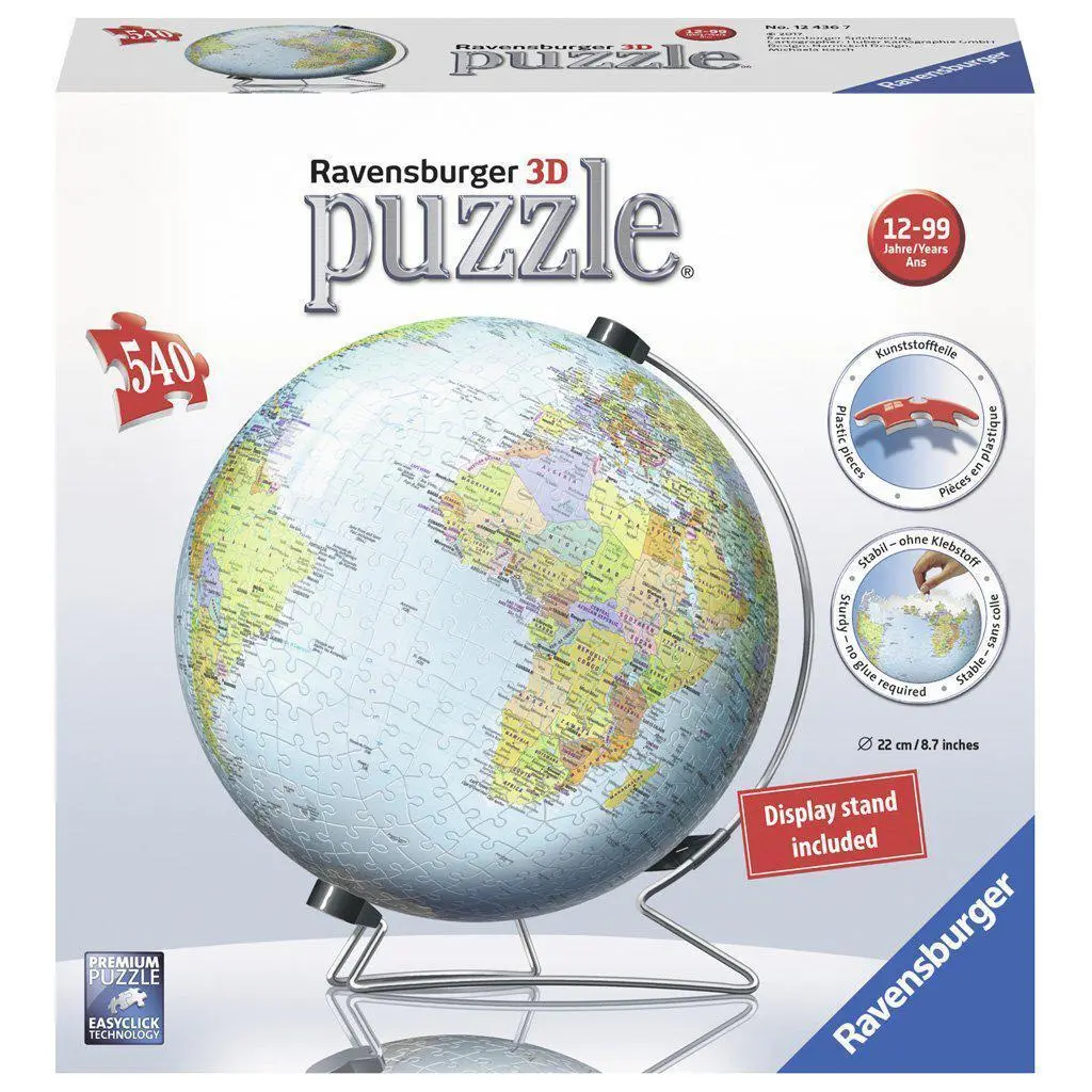 3D Puzzle - The Earth 1