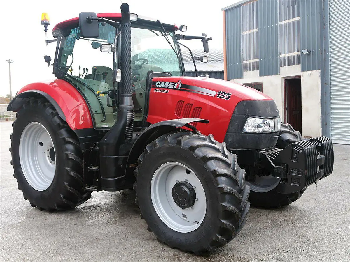 Case Ih Maxxum 100 110 115 125 140 Tractors Operator's Manual Pn 84206190 1