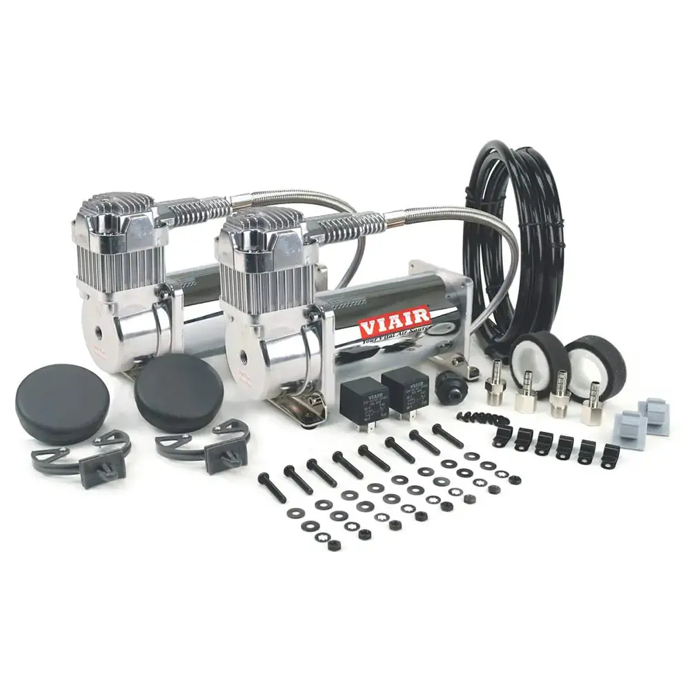 Bushranger Viair 400C Dual Chrome Pack 1